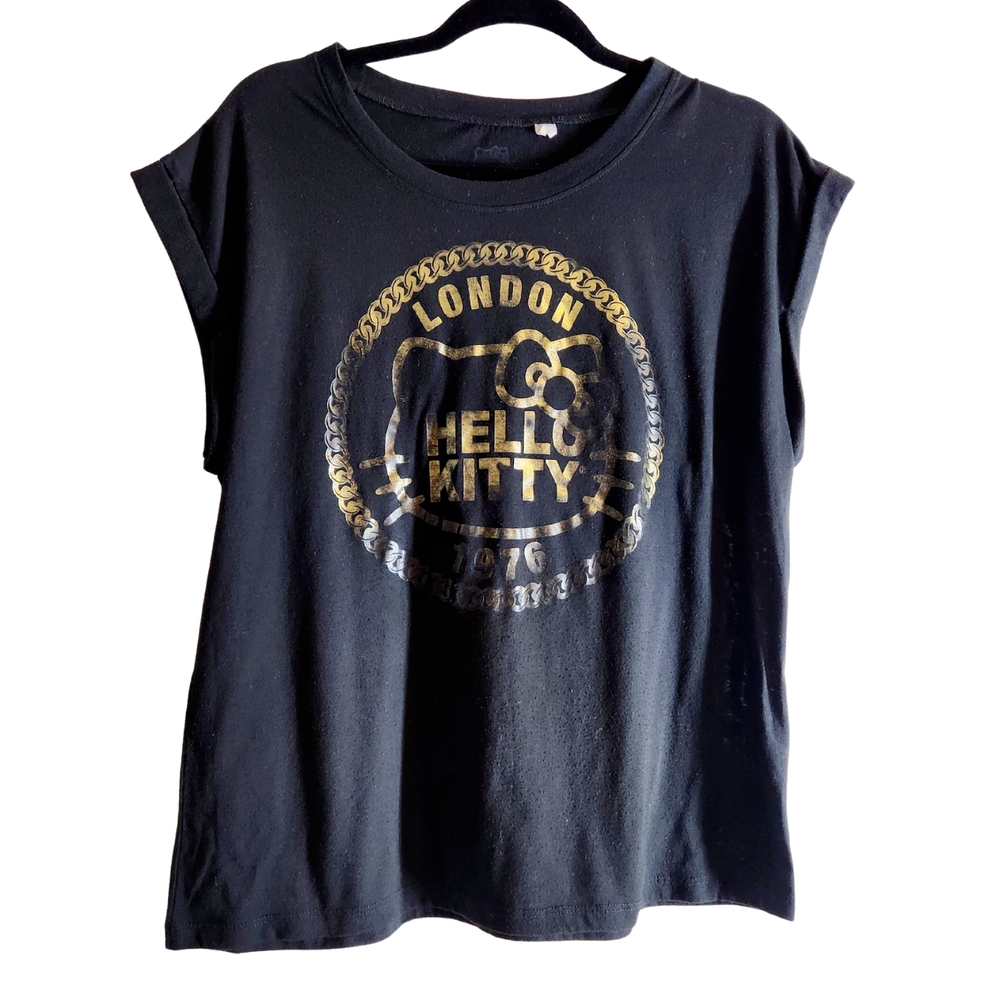Hello Kitty London Black T-Shirt